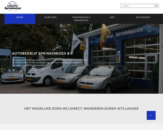 Autobedrijf Sprinkhuizen Logo