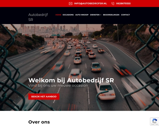 Autobedrijf SR Logo