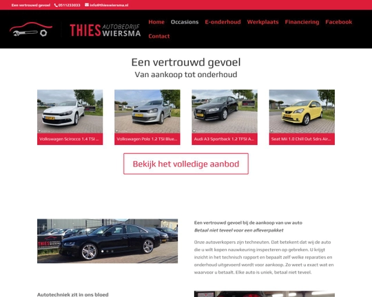 autobedrijf Thies Wiersma Logo