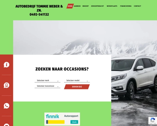 Autobedrijf Tommie Weberf Logo