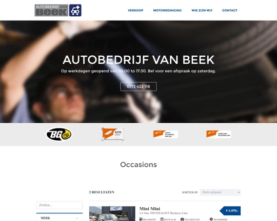 Autobedrijf van Beek Logo