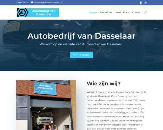 Autobedrijf  van Dasselaar Logo