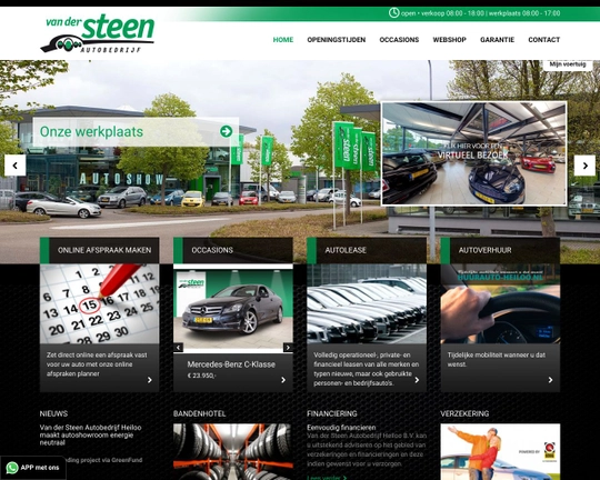 Autobedrijf van der Steen Logo