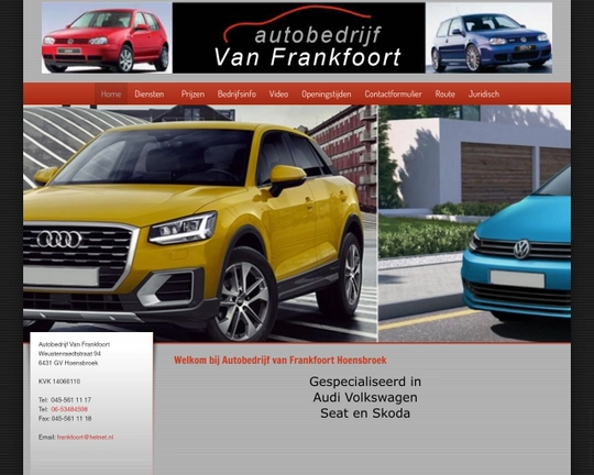Autobedrijf Van Frankfoort Logo