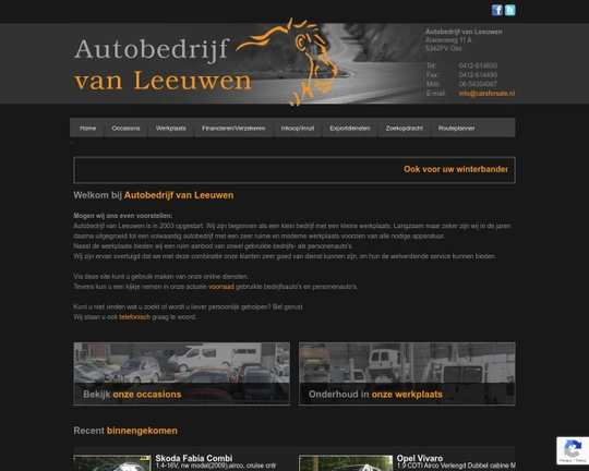 Autobedrijf van Leeuwen Logo