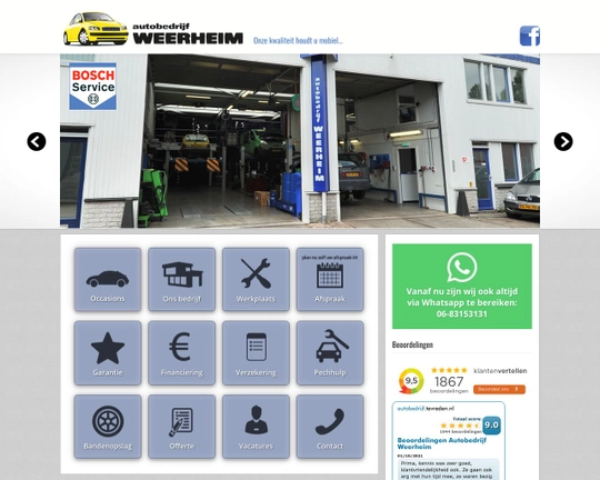 Autobedrijf Weerheim Logo