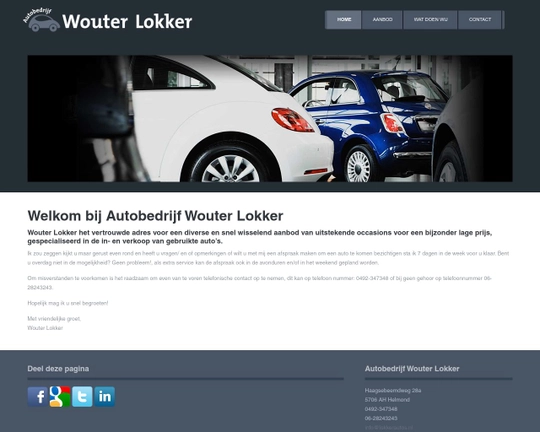 Autobedrijf Wouter Lokker Logo