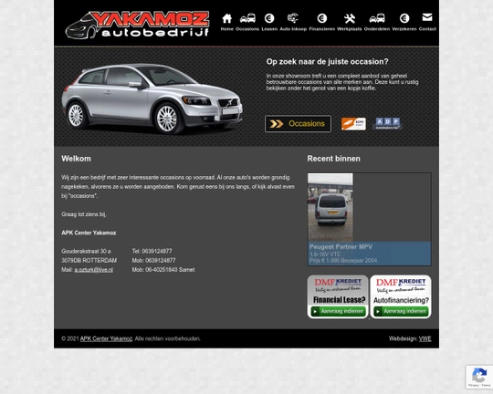 Autobedrijf Yakamoz Logo