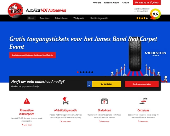 Autofirst VDT Autoservice Logo