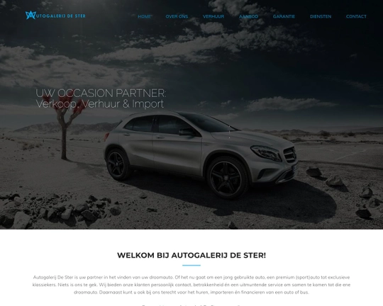 Autogalerij De Ster Logo