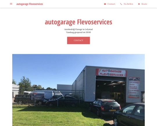 autogarage Flevoservices Logo