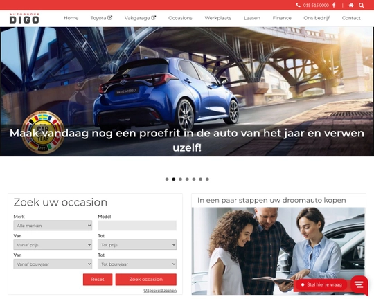 Autogroep Digo Logo