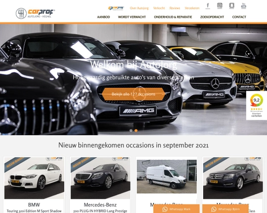 AutoJorg CarProf Veghel Logo