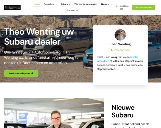 Automobielbedrijf Th. Wenting b.v. Logo