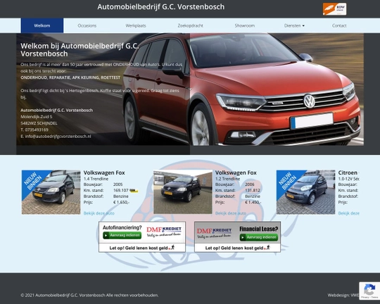 Automobielbedrijg G.C. Vorstenbosch Logo