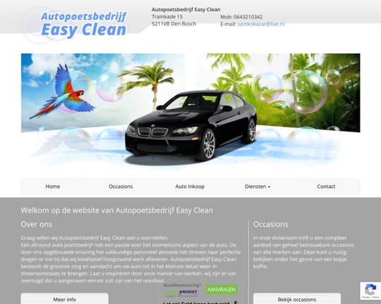 Autopoetsbedrijf Easy Clean Logo
