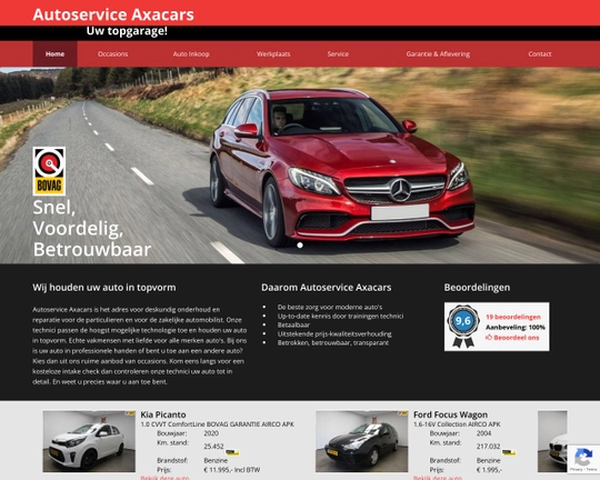 Autoservice Axacars Logo