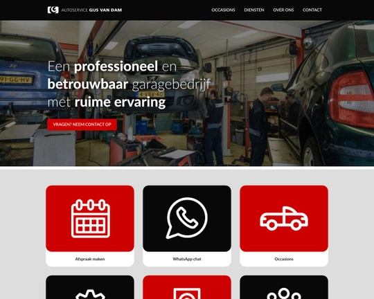 Autoservice Gijs van Dam Logo