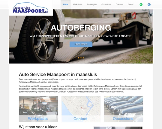 Autoservice Maaspoort Logo