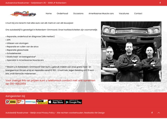 Autoservice Roadrunner Logo