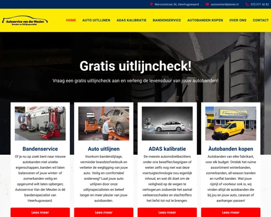 Autoservice van der Meulen Logo