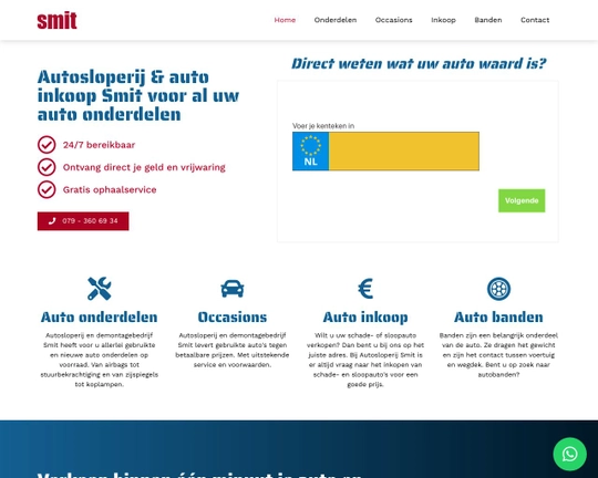 Autosloperij Smit Logo
