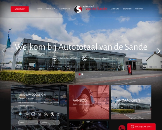 Autototaal van de Sande Logo