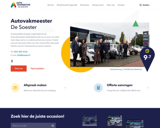 Autovakmeester De Soester Logo