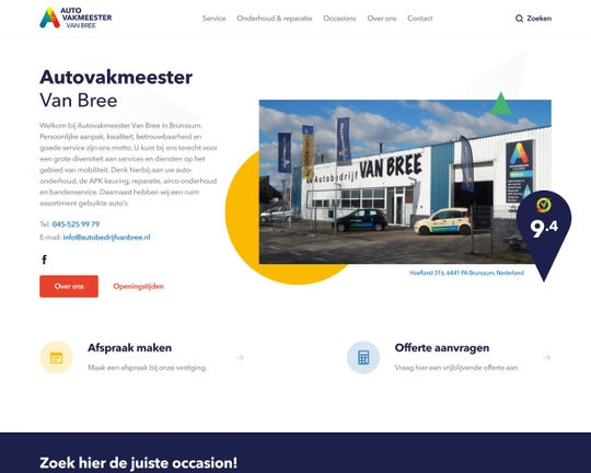 Autovakmeester Van Bree Logo