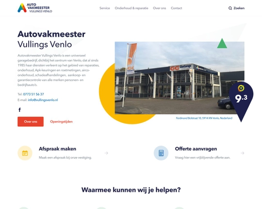 Autovakmeester Vullings Venlo Logo