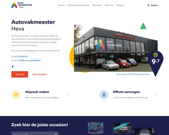 Autovanmeester Heva Logo