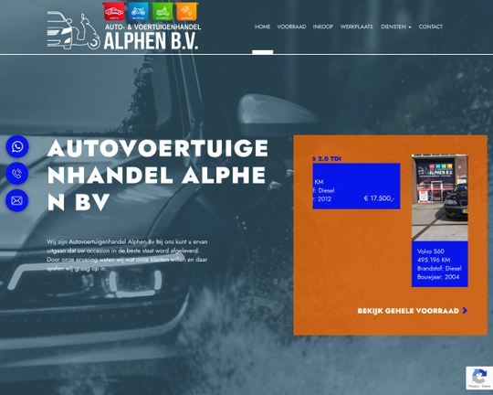 Autovoertuigenhandel Alphen Logo