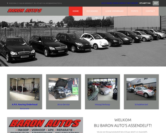 Baron Auto's Logo