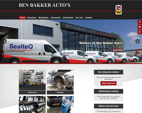 Ben Bakker Auto's Logo