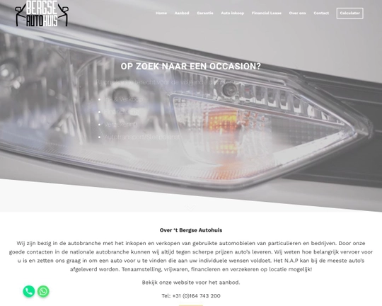 Bergse autohuis Logo