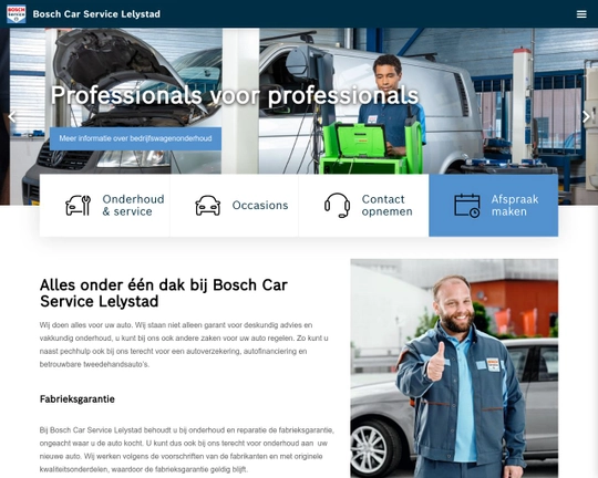 Bosch Car Service Lelystad Logo