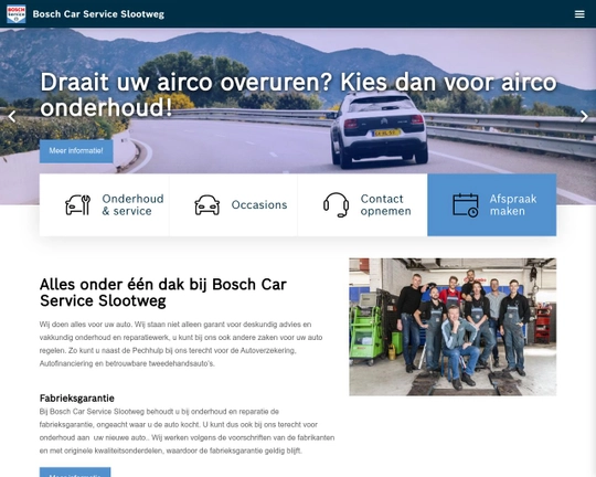 Bosch Car Service Slootweg Logo