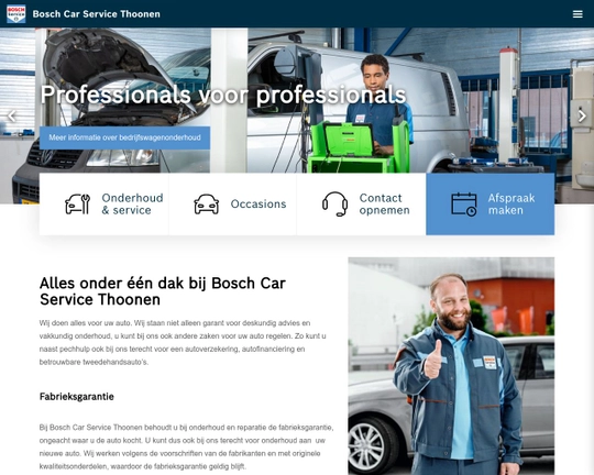 Bosch Car Service Thoonen Cuijk Logo