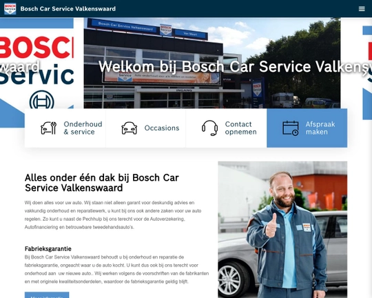 Bosch Car Service Valkenswaard Logo