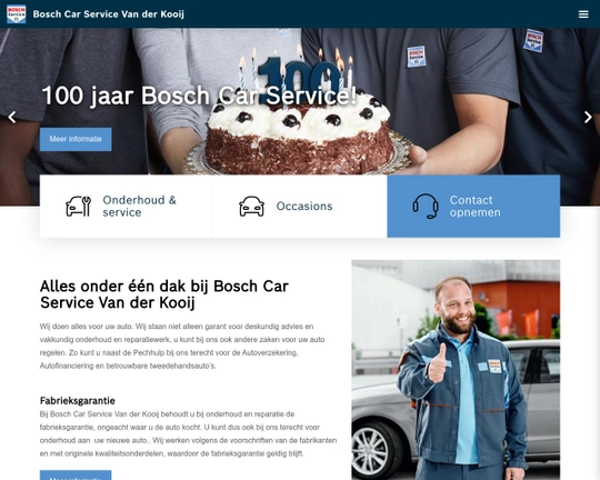 Bosch Car Service van der Kooij Logo