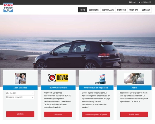Bosch Car Service Van Voorthuijzen Logo