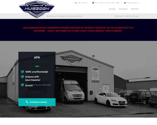 car service Huiszoon Logo