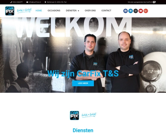 CarFix T&S Logo