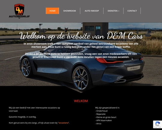 D&M Cars Logo
