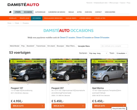 Damste Auto's Logo