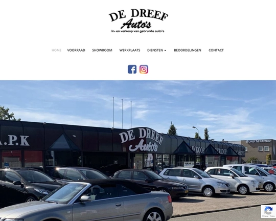 De Dreef Auto's Logo