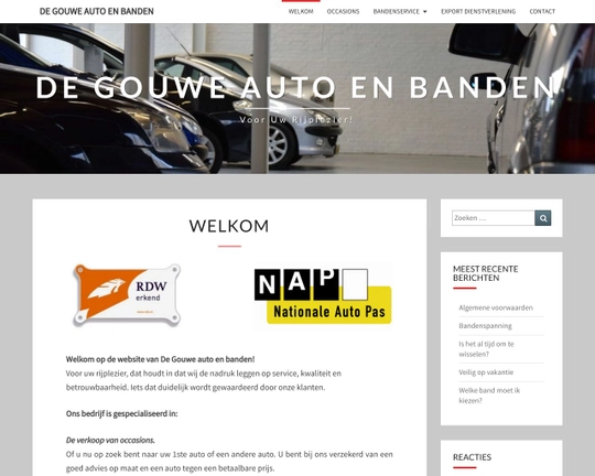 De Gouwe Auto en Banden Logo