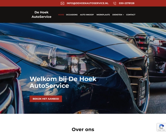 De hoek Autoservice Logo