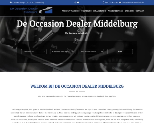 De Occasion Dealer Middelburg Logo