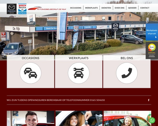 De Rijk auto's Logo